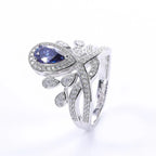 1 Carat Moissanite 925 Sterling Silver Ring