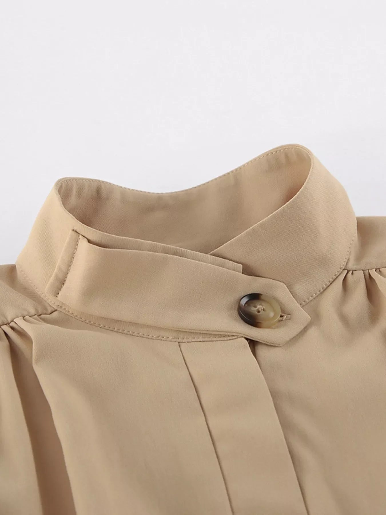 Puff Sleeve Cropped Jacket