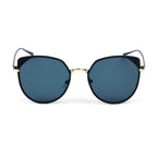 HERSHEY | Women's Flat Lens Metal Frame Cat Eye Sunglasses