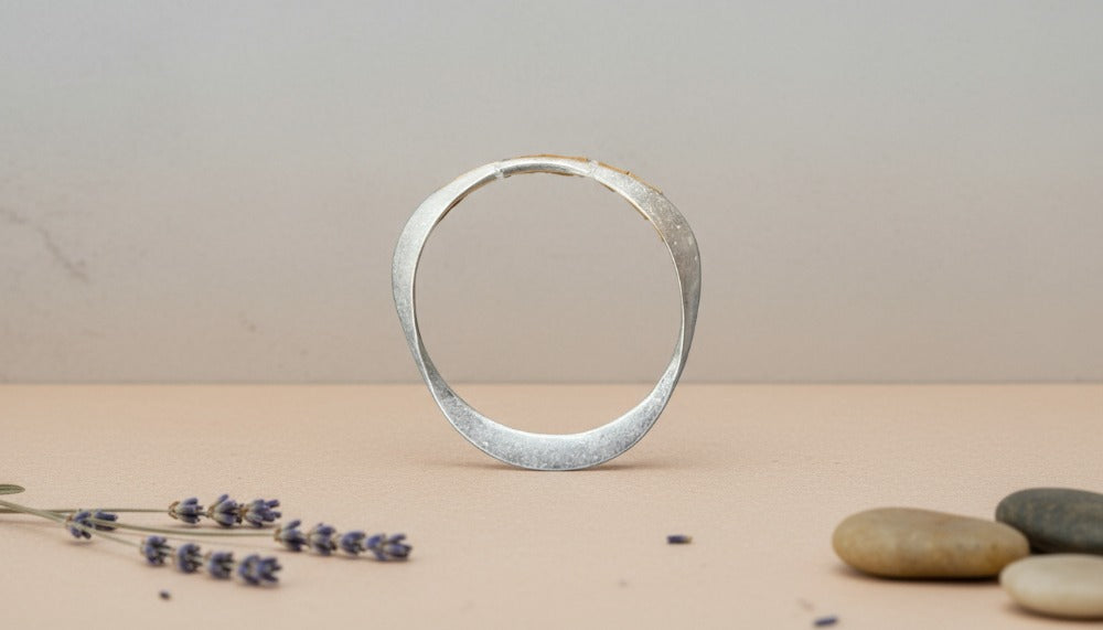 Silver Cylinder Bracelet