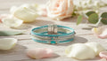 Turquoise Layered Bracelet with Metallic Accents
