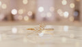 Sparkling Floral Gold Bangle