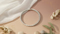 Woven Silver Necklace with a Refined Shine