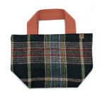 Small Plaid Tote Bag