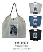 Zebra Rope Bag