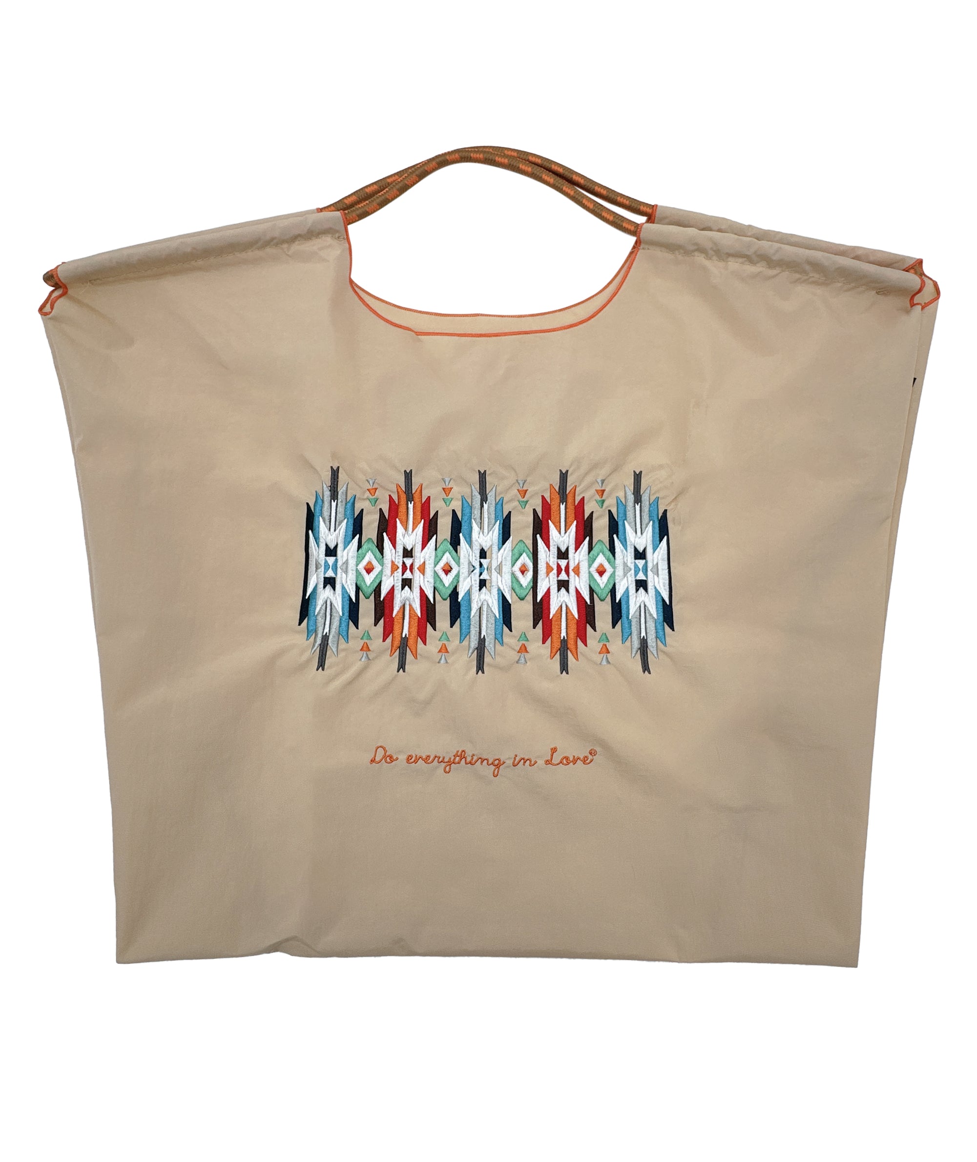 Aztecs Pattern Rope Bag