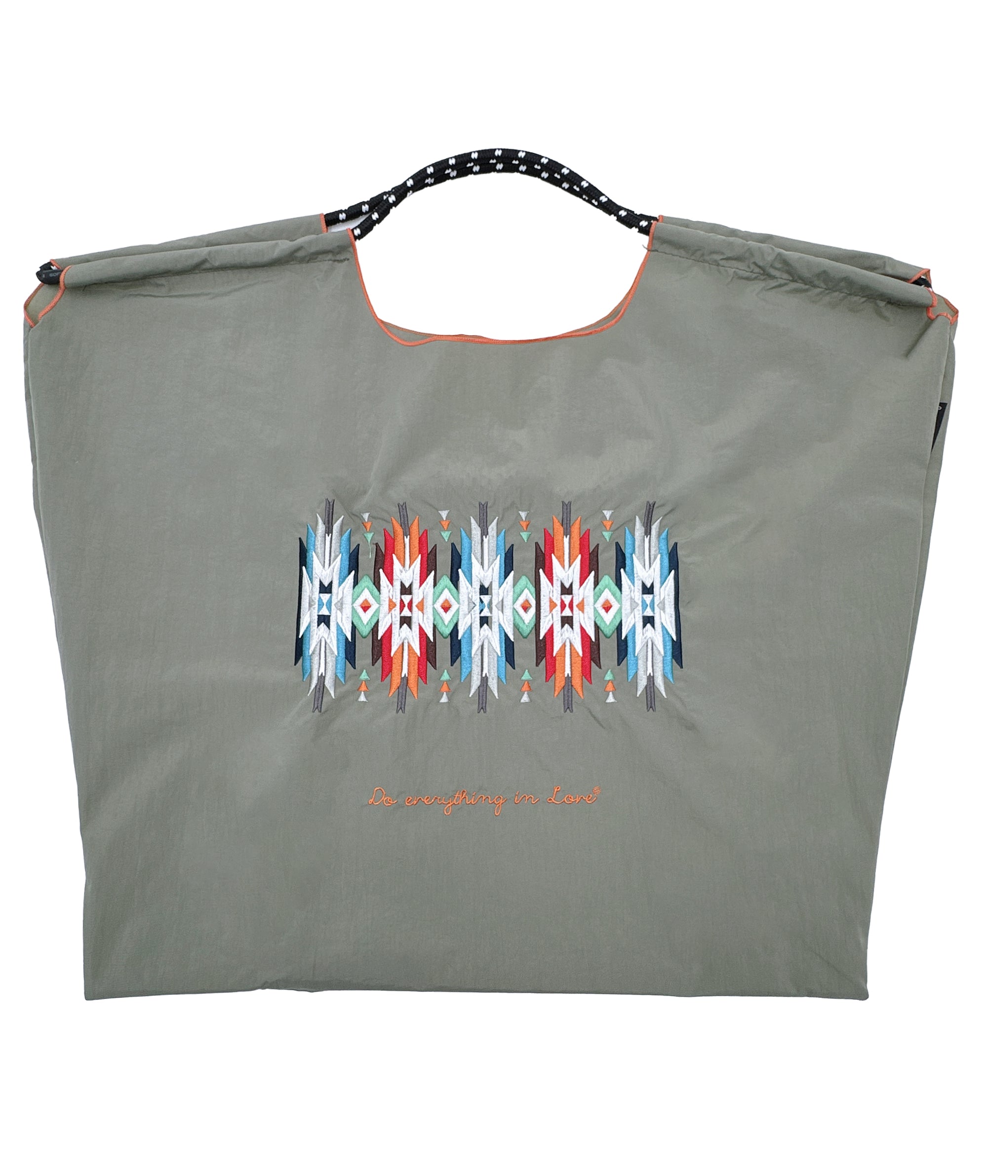 Aztecs Pattern Rope Bag
