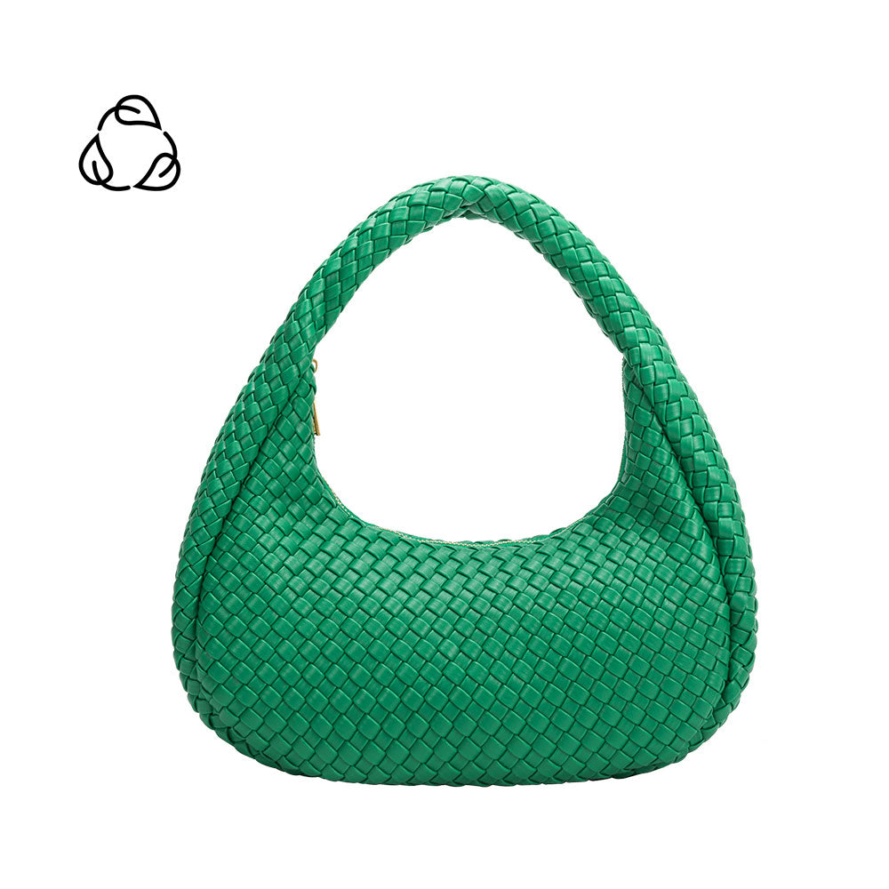 Lorelai Green Recycled Vegan Shoulder Bag