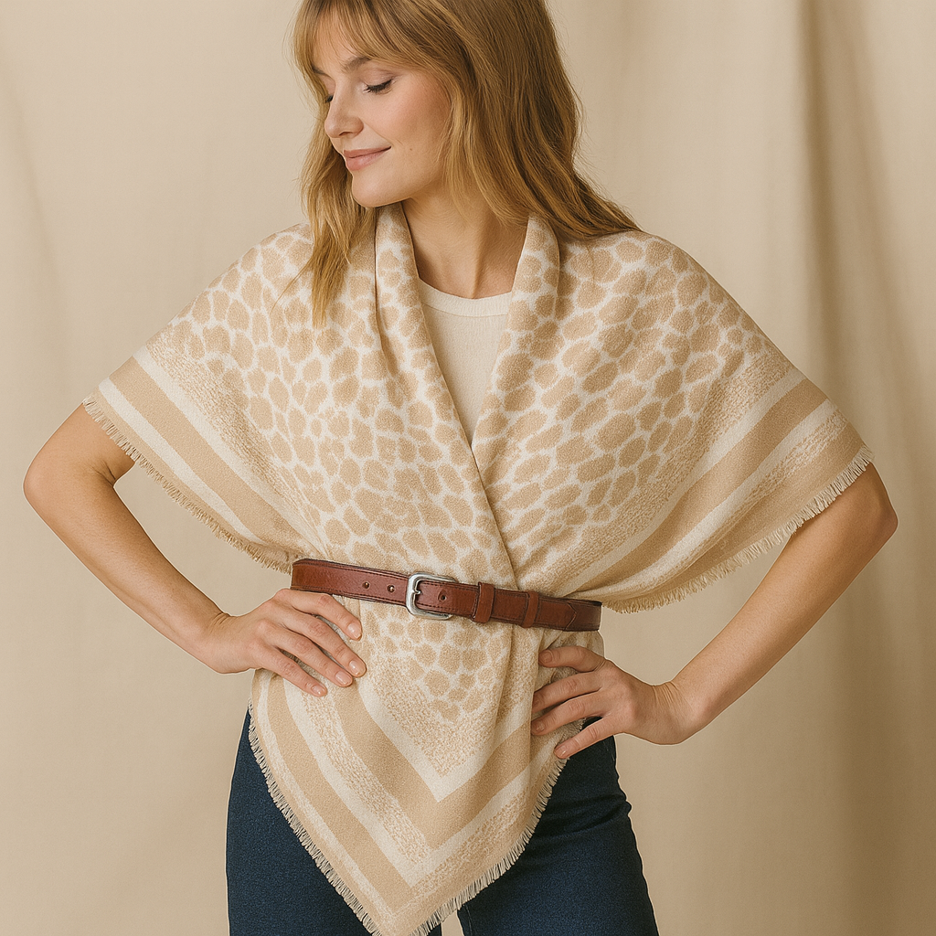 Leopard Print Scarf