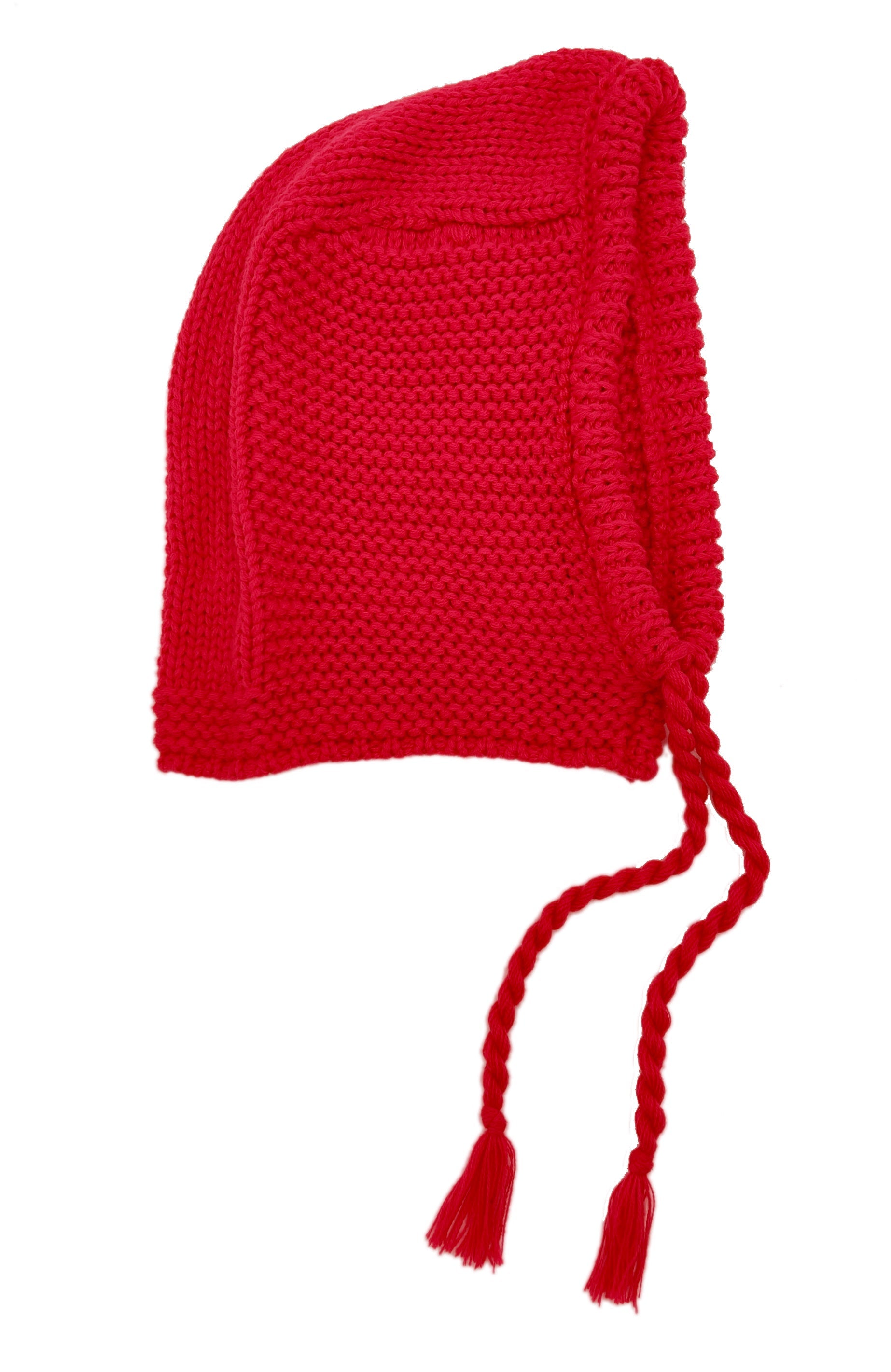 Knit Snood With String