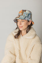 Mix Print Padding Bucket Hat