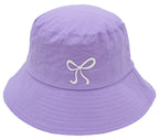 Rubber Bow Bucket Hat