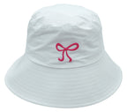 Rubber Bow Bucket Hat
