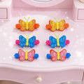 Colorful Butterfly Hair Clips Set for Kids