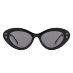 Elandor - Cat Eye Oval Star Designed Sunglasses