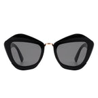 Infernia - Women Square Fashion Irregular Cat Eye Sunglasses