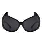 Vaelin - Round Oversize Fashion Cat Eye Sunglasses