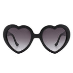 Glowlily - Playful Mod Clout Women Heart Shape Fashion Sunglasses