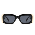 Quixotic - Rectangle Narrow Fashion Tinted Square Sunglasses