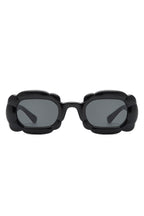 Uplift - Geometric Irregular Thick Frame Square Fashion Sunglasses