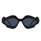 Zyrith - Geometric Wavy Designed Women's Sunglasses