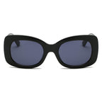 BAKU | Women Fashion Retro Rectangle Oversize Sunglasses