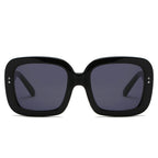CLEMSON | Women Retro Trendy Vintage Bold Square Oversize Sunglasses