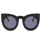 Hinton | Women Round Cat Eye Oversize Sunglasses