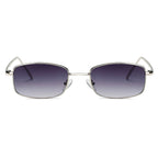 GARNER | Retro Vintage Slim Rectangle Sunglasses