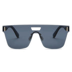 DEVON | Unisex Retro Square Mirrored Sunglasses