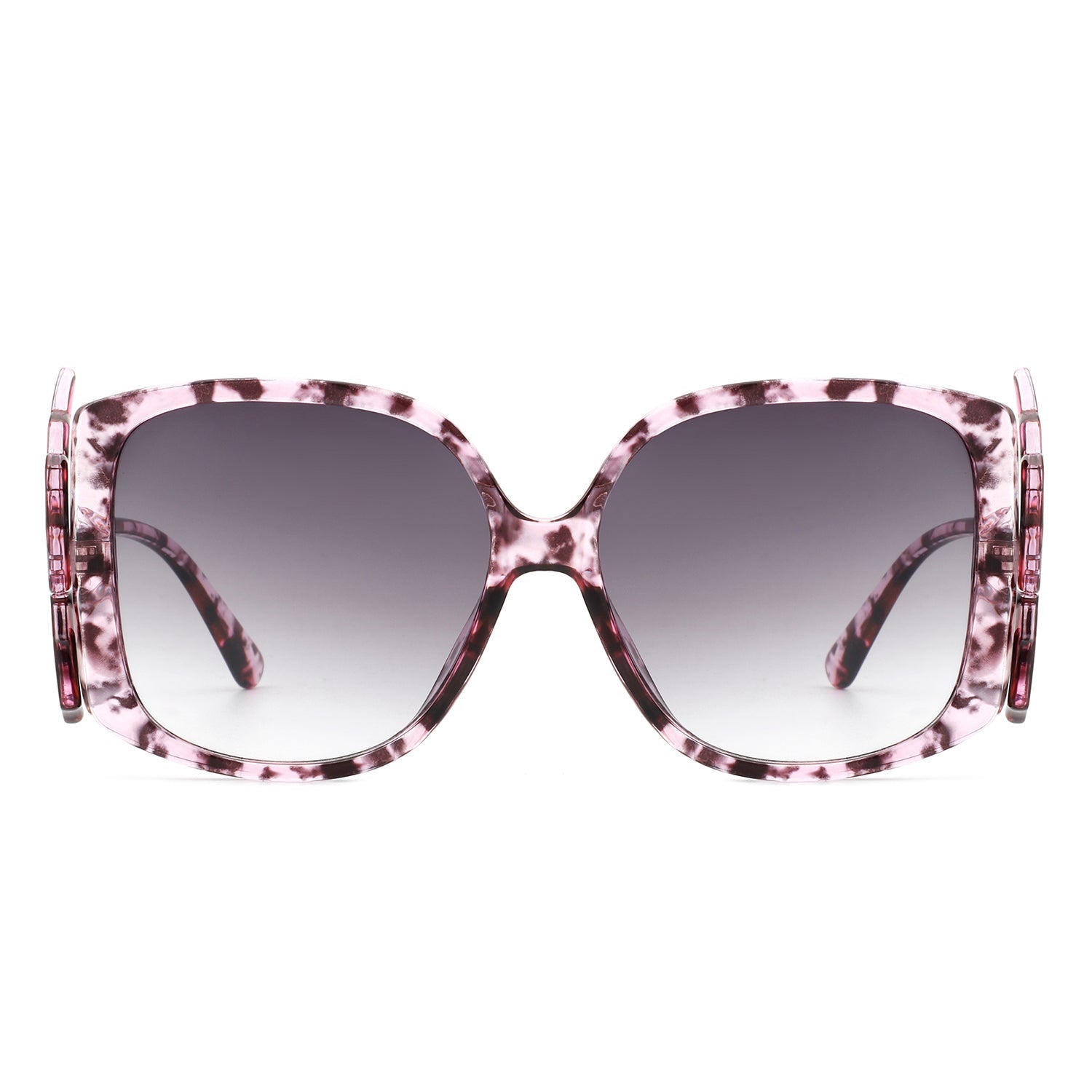 Vortexia - Oversize Irregular Frame Large Fashion Square Sunglasses