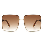 Evangely - Classic Square Tinted Fashion Oversize Women Sunglasses