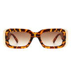 Quixotic - Rectangle Narrow Fashion Tinted Square Sunglasses