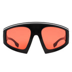Bramble - Oversize Futuristic Square Women Fashion Sunglasses
