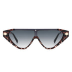 Zedillia - Triangle Mod Irregular Fashion Vintage Geometric Retro Sunglasses