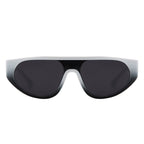Isolde - Round Flat Top Retro Fashion Sunglasses
