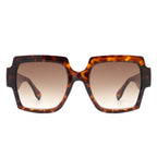 Keen - Women's Fashion Oversized Flat-Top Square Sunglasses