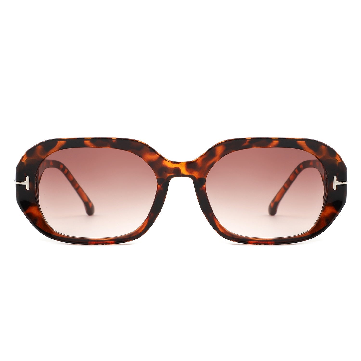 Nexis - Geometric Square Thick Frame Fashion Sunglasses
