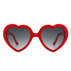 Glowlily - Playful Mod Clout Women Heart Shape Fashion Sunglasses