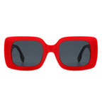 Jadestone - Square Retro Flat Top Fashion Sunglasses