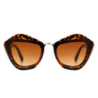 Infernia - Women Square Fashion Irregular Cat Eye Sunglasses