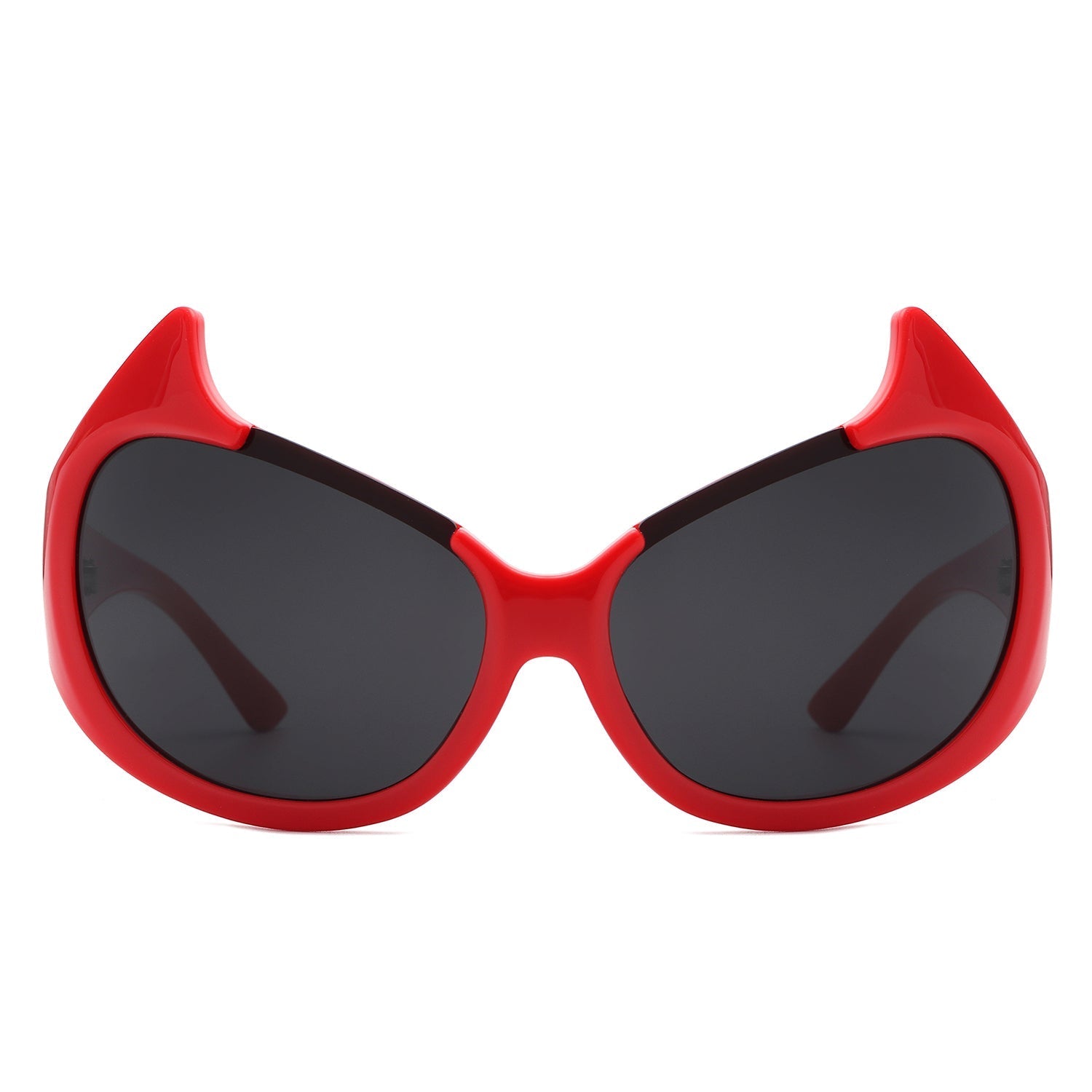 Vaelin - Round Oversize Fashion Cat Eye Sunglasses