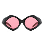 Talor - Geometric Fashion Polygon Triangle Sunglasses