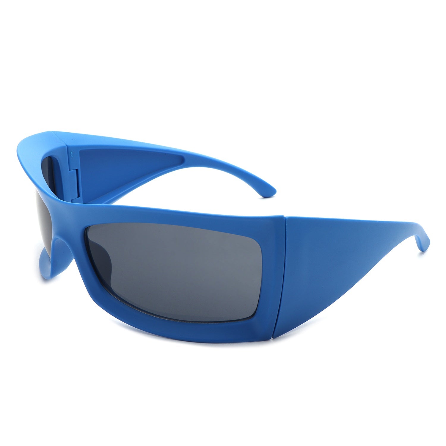 Skytalon - Square Retro Chunky Wrap Around Sunglasses