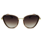 NARVA | Women Sleek Glitter Glamour Cat Eye Feline Fashion Sunglasses