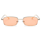 GARNER | Retro Vintage Slim Rectangle Sunglasses