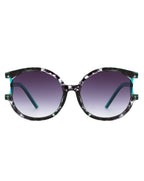 Iloria - Oversized Fashion Irregular Round Sunglasses