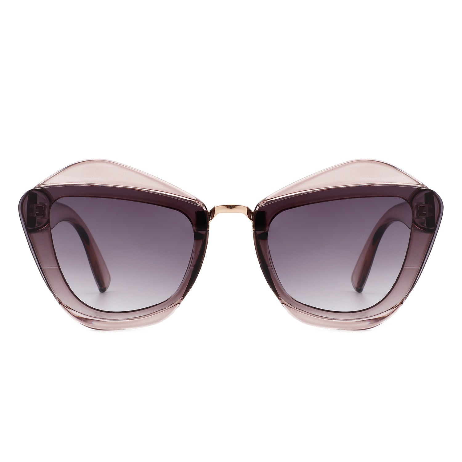 Infernia - Women Square Fashion Irregular Cat Eye Sunglasses