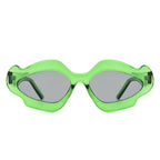 Zyrith - Geometric Wavy Designed Women's Sunglasses
