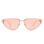 Windflow - Retro Tinted Flat Lens Fashion Cat Eye Sunglasses